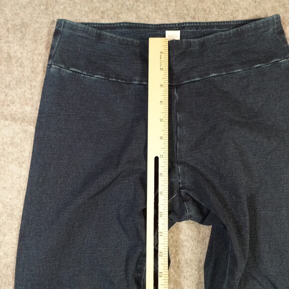 J. Jill Jeans Womens Extra Small Indigo Jeggings Skinny Stretch Blue Cropped 23" - Picture 3 of 10